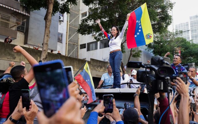 Retenida y liberada: María Corina Machado se reencontró con los venezolanos este 9 de enero