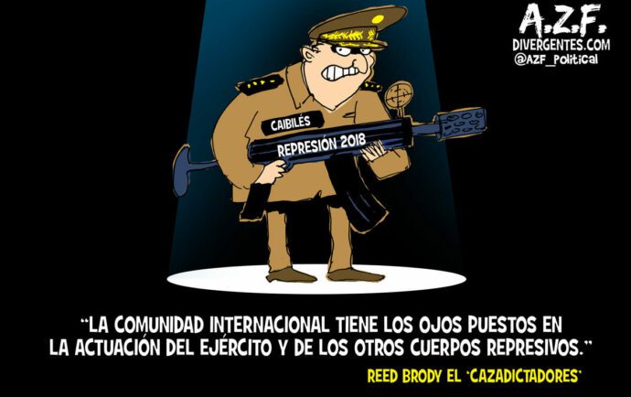 Y dispararon sus armas en contra de su pueblo