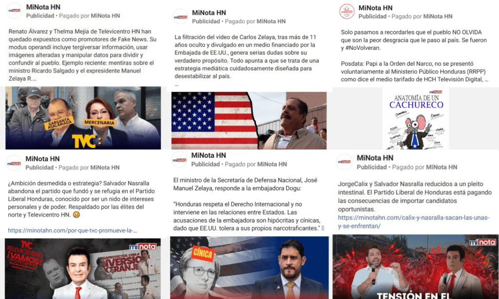 La “revolución” digital de Libre en Honduras: propaganda vincula a funcionarios con redes “noticiosas” y comunicadores a sueldo
