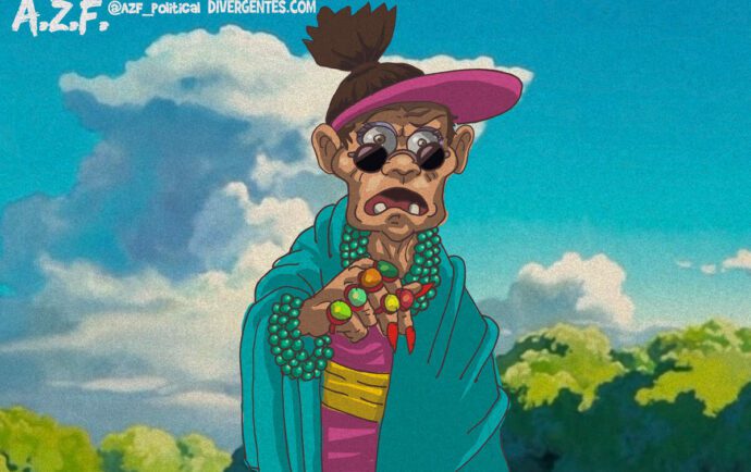 Los dilemas de Rosario Murillo, versión anime Ghibli