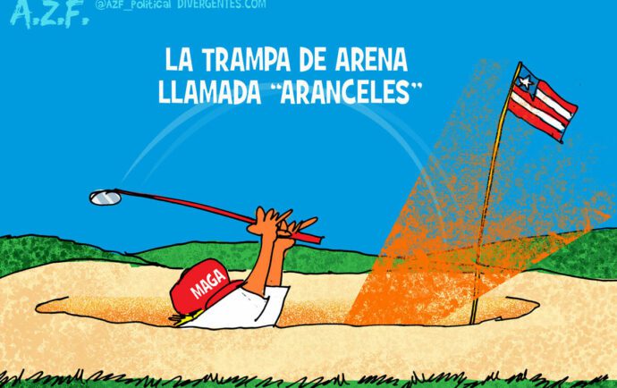 El golf de aranceles de Donald Trump