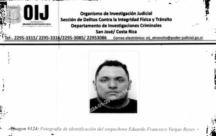 Tres personas, entre estas un nicaragüense,  figuran como imputadas por atentado contra Joao Maldonado, confirma Fiscalía de Costa Rica