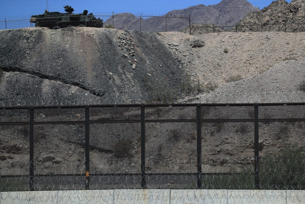 At Trump’s Reinforced Border: “Don’t Come Or Face the Consequences”