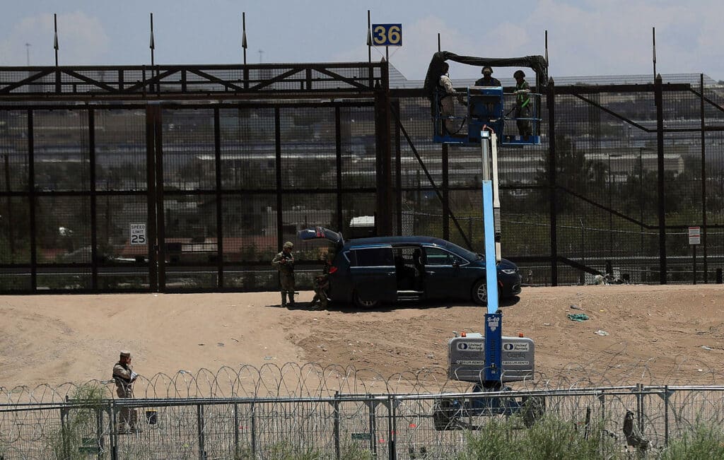 At Trump’s Reinforced Border: “Don’t Come Or Face the Consequences”