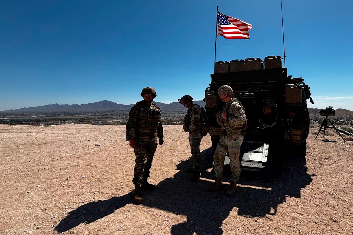 Viaje a la frontera blindada de Donald Trump: “¡No vengan…! o habrá consecuencias”