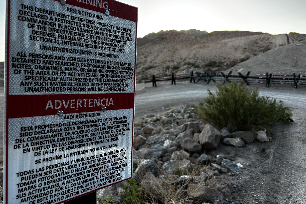Viaje a la frontera blindada de Donald Trump: “¡No vengan…! o habrá consecuencias”