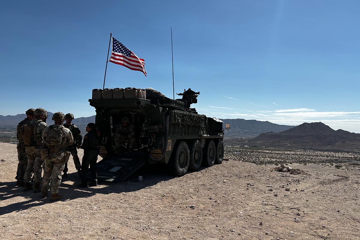 Viaje a la frontera blindada de Donald Trump: “¡No vengan…! o habrá consecuencias”