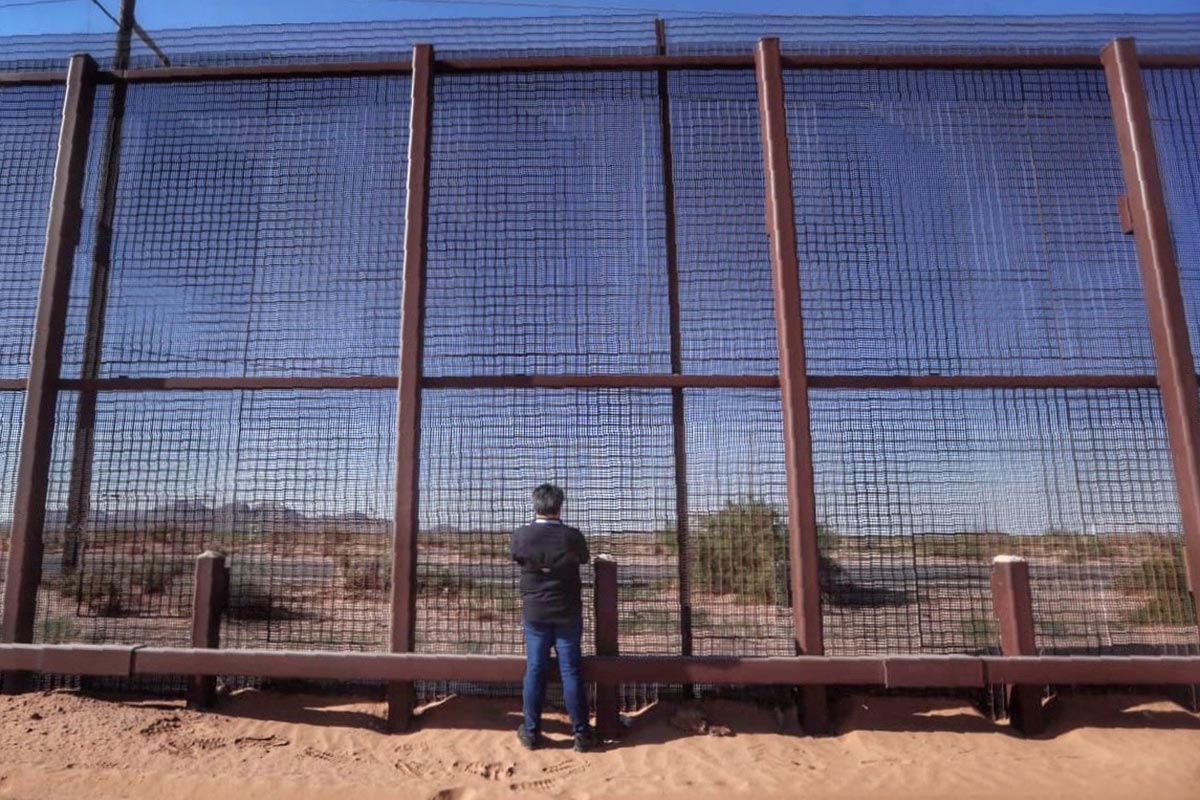 Viaje a la frontera blindada de Donald Trump: “¡No vengan…! o habrá consecuencias”