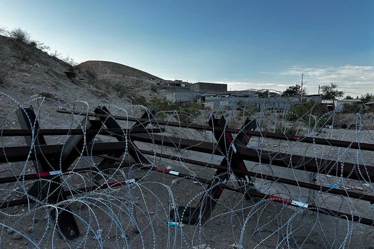 Viaje a la frontera blindada de Donald Trump: “¡No vengan…! o habrá consecuencias”