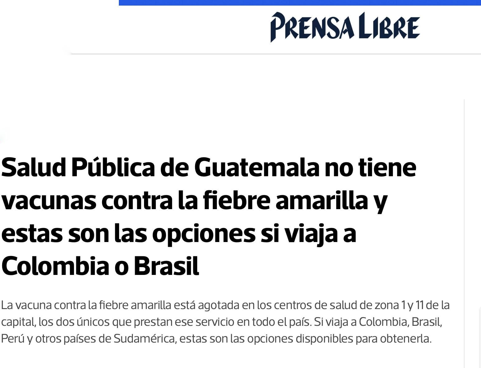 El virus que prende las alarmas en Centroamérica: la fiebre amarilla explicada en cinco puntos