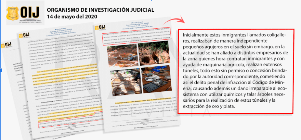 minería oro