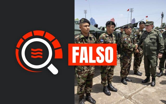 Falso: El Ejército de Nicaragua no es garante de la paz, sino de la represión del  régimen Ortega-Murillo 