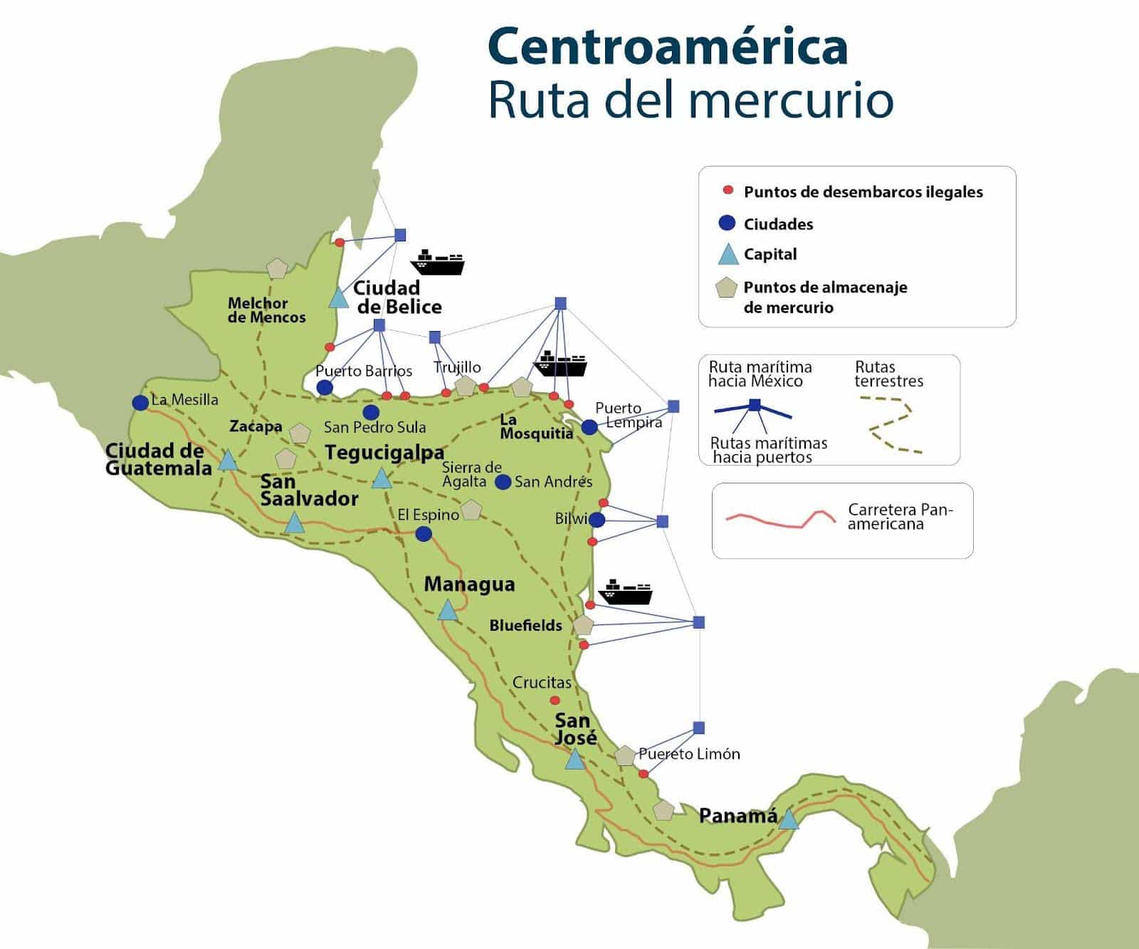 La multinacional del oro que le abrió las puertas a la minería ilegal en tierras protegidas de Costa Rica
