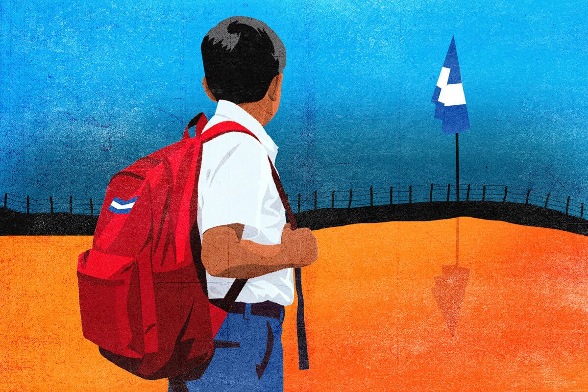 “Mamá, quiero volver a mi escuela”. Las víctimas invisibles del exilio