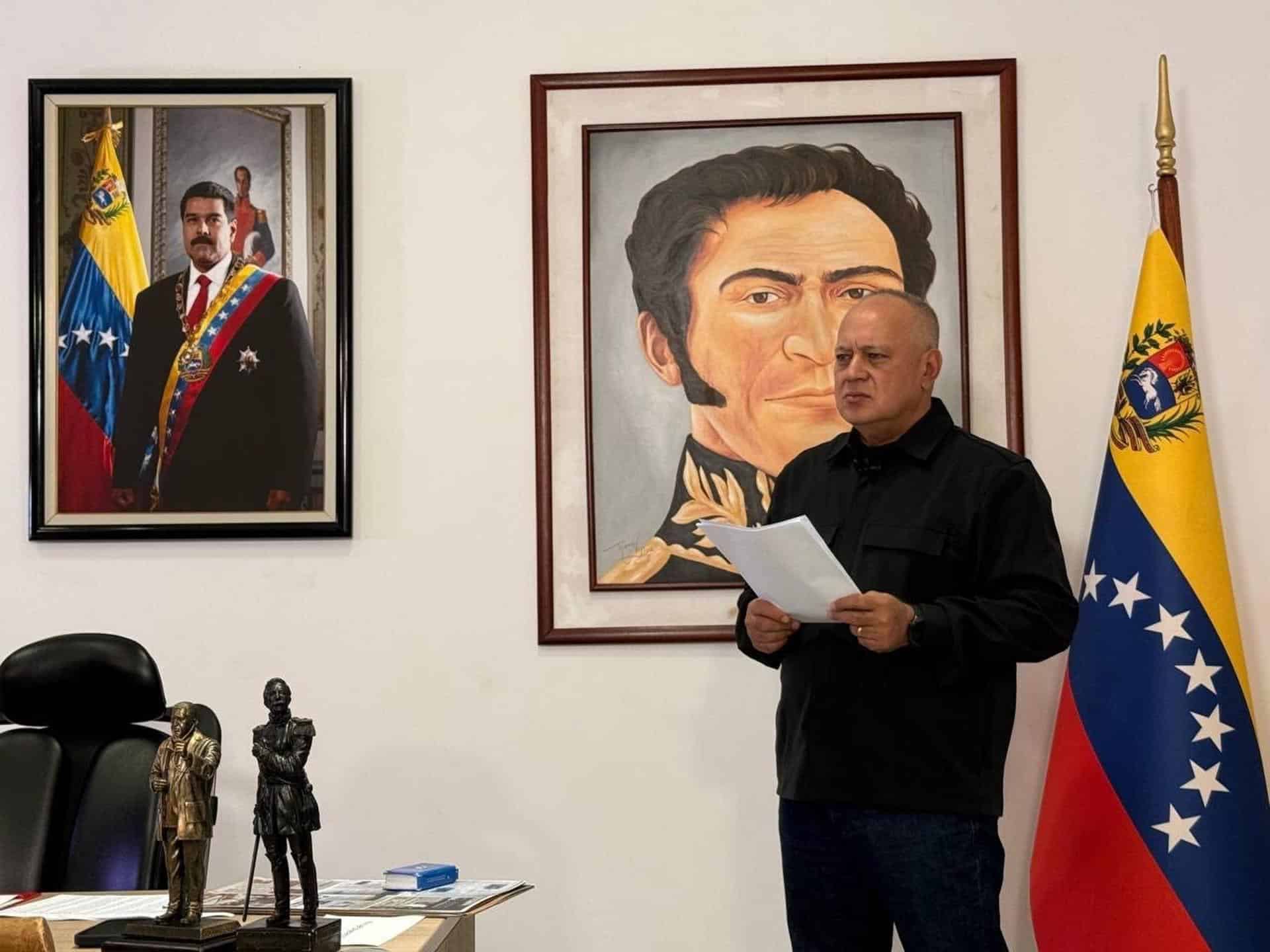 Diosdado Cabello: el objetivo de 25 millones de dólares tras la caída de Nicolás Maduro