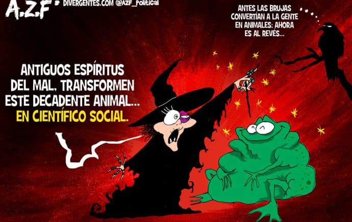 Solo un poderoso hechizo de magia negra podría conjurar semejante metamorfosis