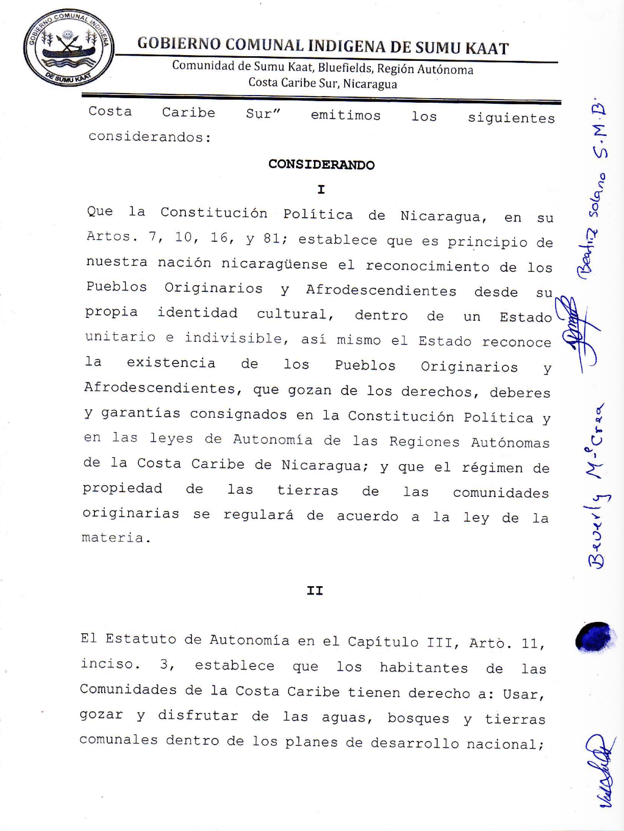 Consultas exprés blindan el avance minero chino sobre territorios indígenas de Nicaragua
