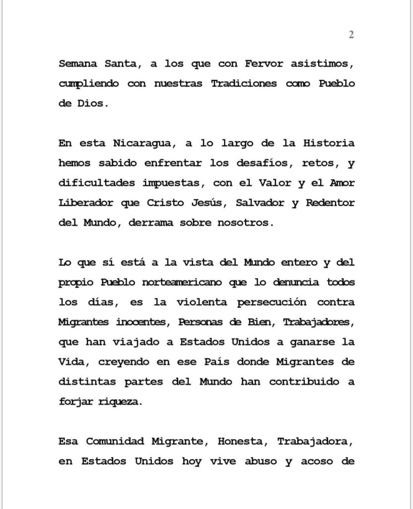 Ocho años de persecución religiosa desmienten la “normalidad” que el régimen sandinista afirma en Semana Santa