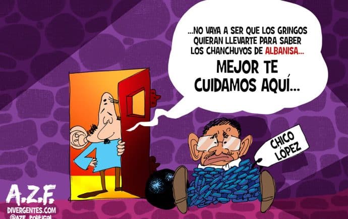 Régimen resguarda a Chico López