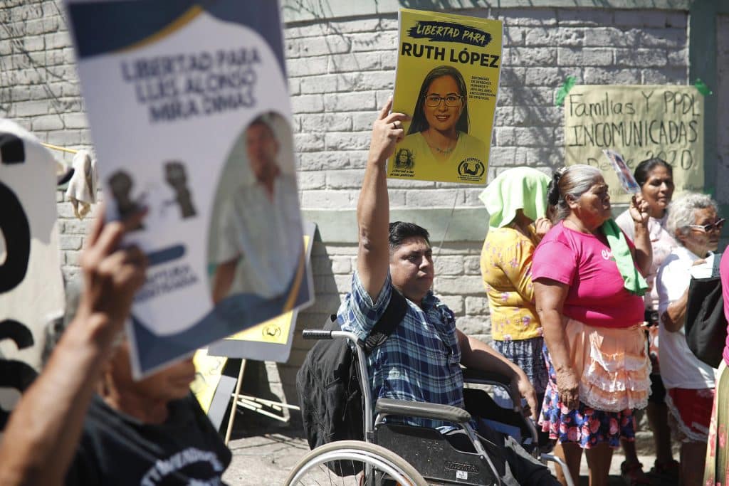 Ruth López está en peligro