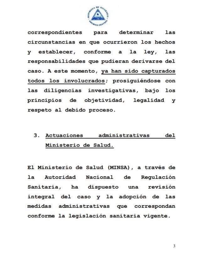 Régimen sandinista criminaliza el ejercicio médico y pasa por encima de la ley de salud en Nicaragua