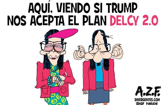 ¿El comandante…Delcy?