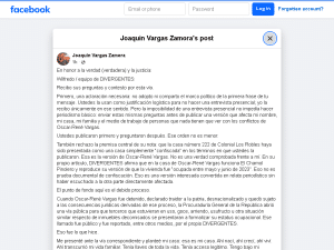 Joaquín Vargas Zamora admite que la dictadura Ortega-Murillo le dio la casa que confiscó a su papá, el preso político desterrado Óscar René Vargas