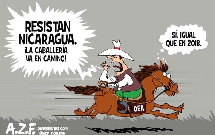 La OEA cabalga (de nuevo) para salvar la democracia
