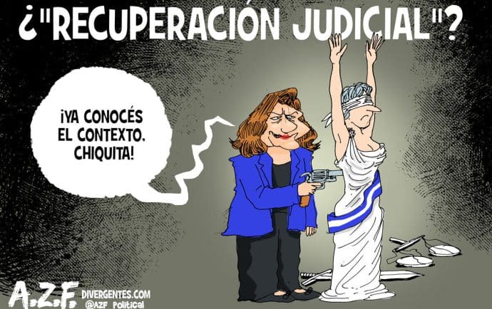 Magistrada Ana Julia Guido sigue en modo “recuperaciones”