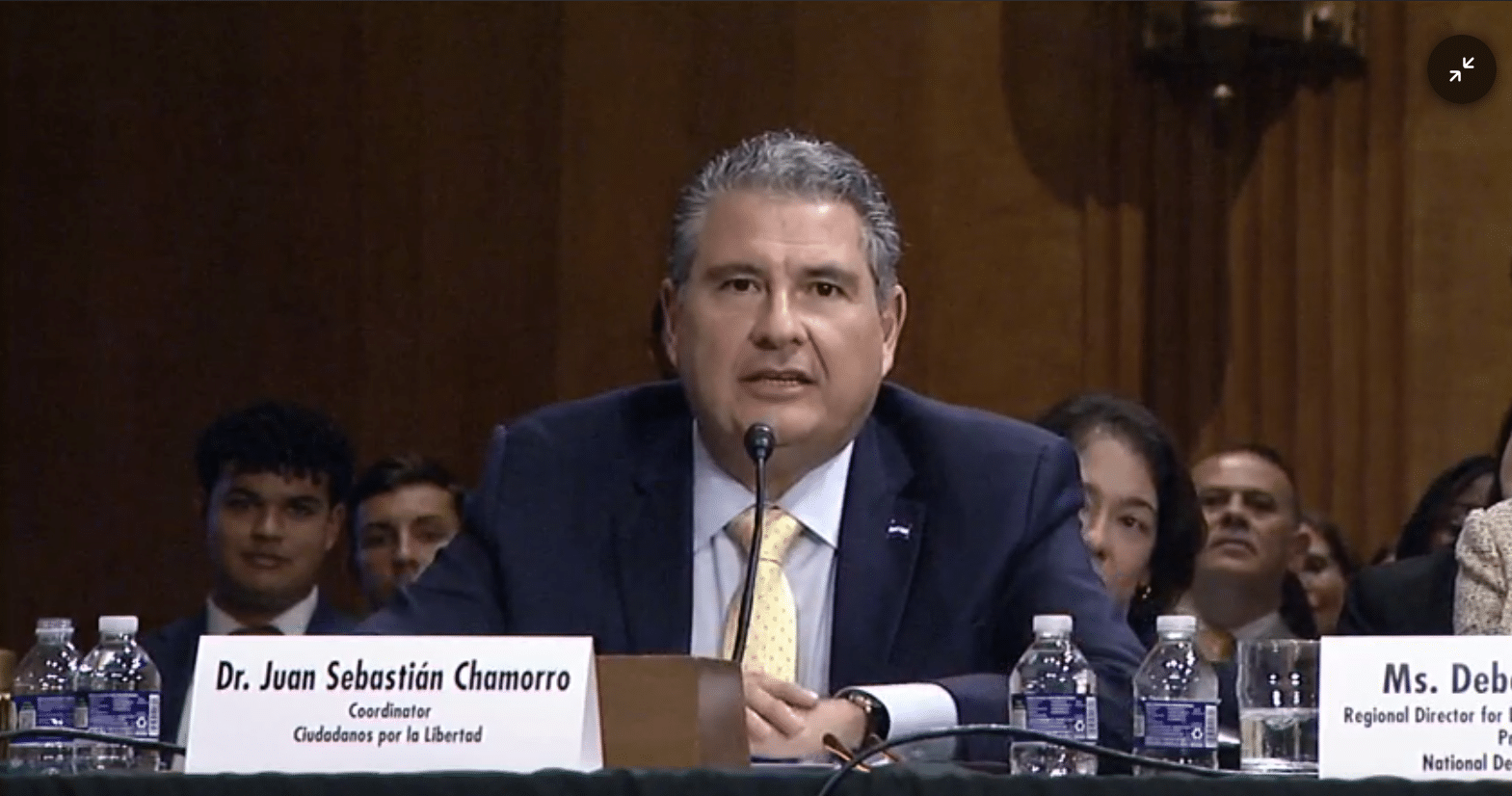 Audiencia en el Senado de EE. UU. sobre Nicaragua: “Disponemos de herramientas para quienes violan los derechos humanos”