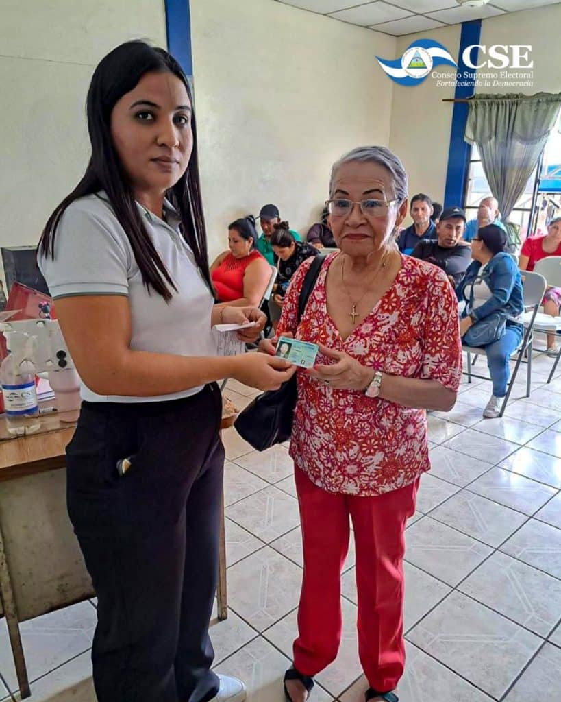 cedulación Nicaragua