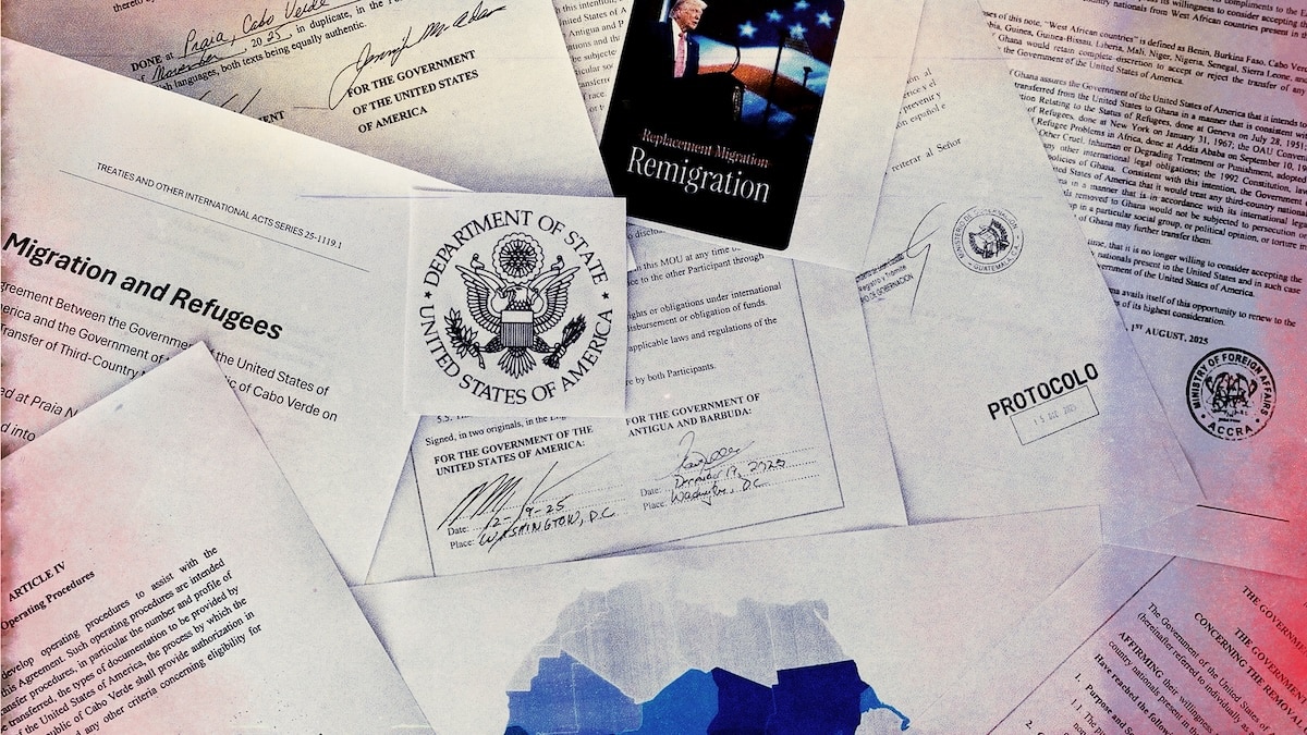 La vida en un “tercer país” de los deportados por Donald Trump